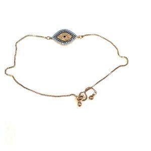 Sold: Evil eye adjustable bracelet